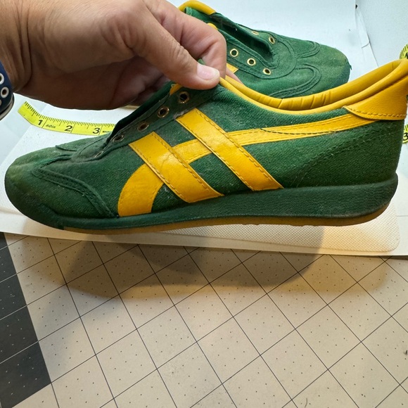 vintage 70s green, Yellow JOX kids' SNEAKERS vintage 6.5 in women’s - Picture 3 of 9
